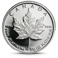 Canada 1/10 Oz Platinum Maple Leaf (Dates Our Choice)